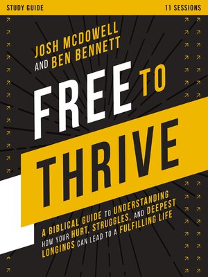 cover image of Free to Thrive Study Guide